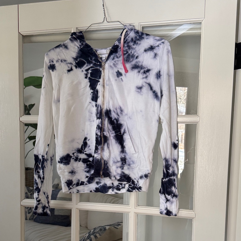 Soulcycle Martha’s Vineyard Tie-Dye Zip-Up Hoodie